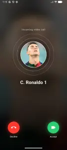 Ronaldo Fake Chat & Video Call