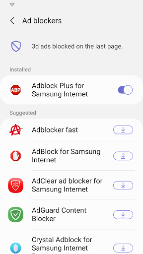 Samsung Internet Browser - مرورگر سامسونگ — تصویر 3