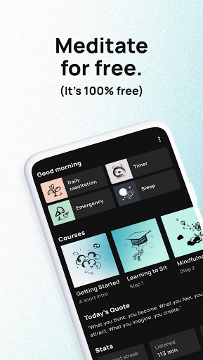 Medito - Free forever Meditation & Sleep App — تصویر 1