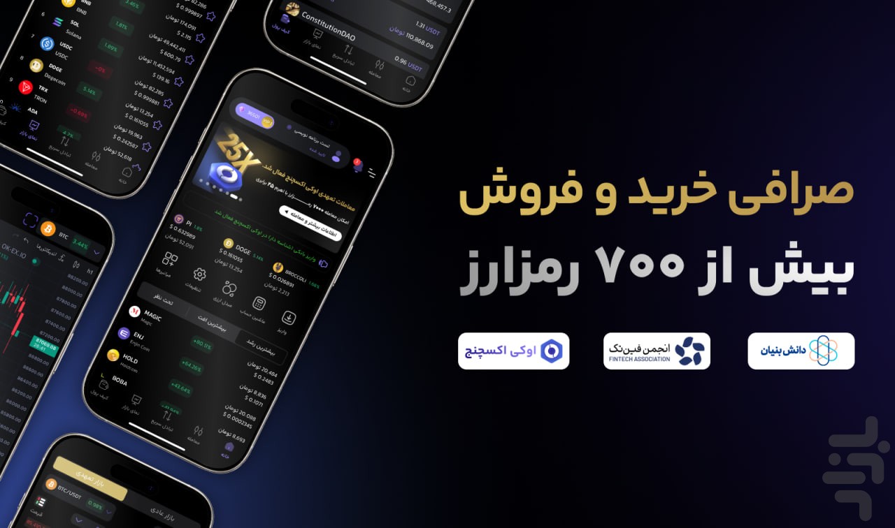اوکی اکسچنج، خرید ارز دیجیتال — تصویر 1