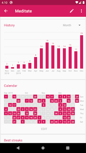 Loop Habit Tracker - ردیاب عادت لوپ — تصویر 3