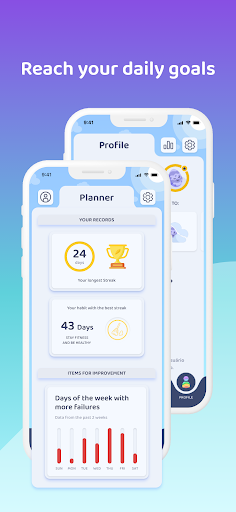Rabit: Habit Tracker & Planner — تصویر 5