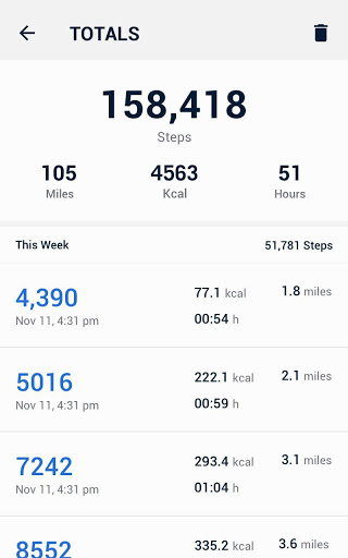 Pedometer - Step Counter — تصویر 11