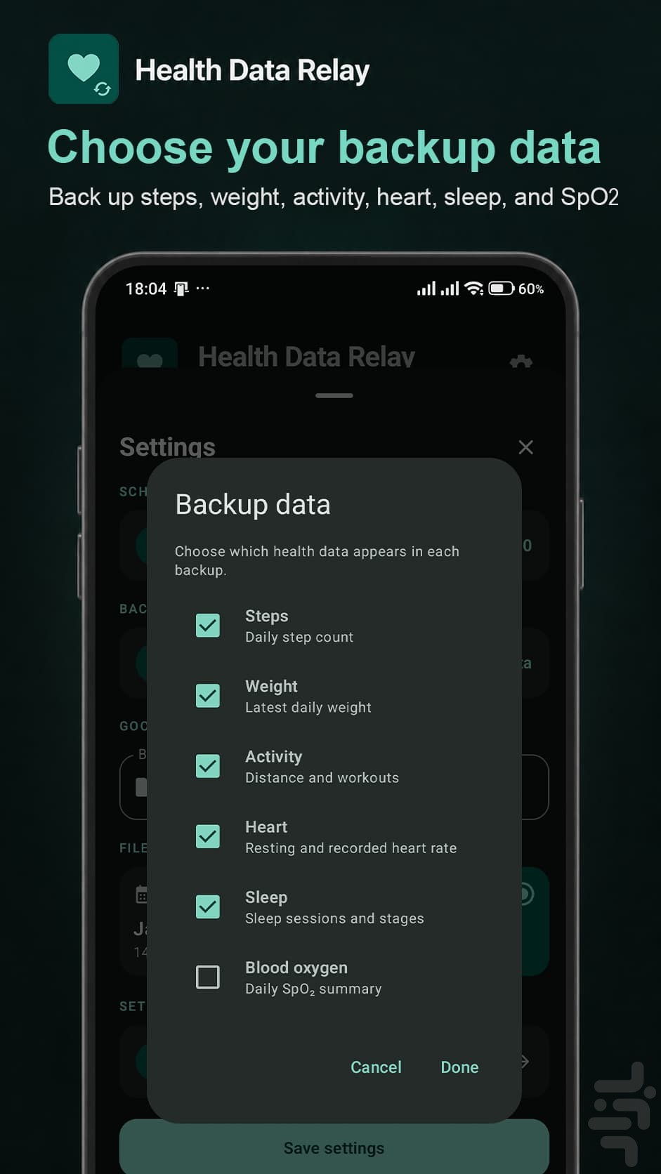 Health Data Relay — تصویر 5