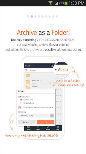 ALZip – File Manager & Unzip — تصویر 1