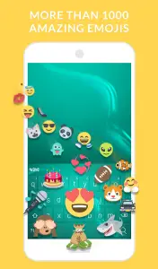 Wave Animated Keyboard Emoji