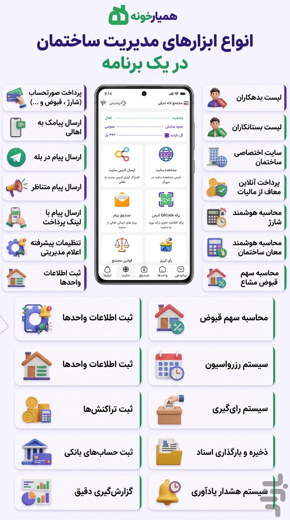مدیریت ساختمان همیارخونه — تصویر 6