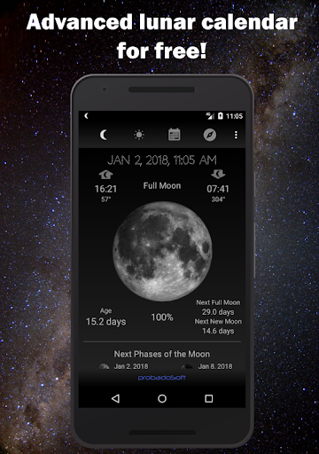 Moon Phase Calendar — تصویر 1