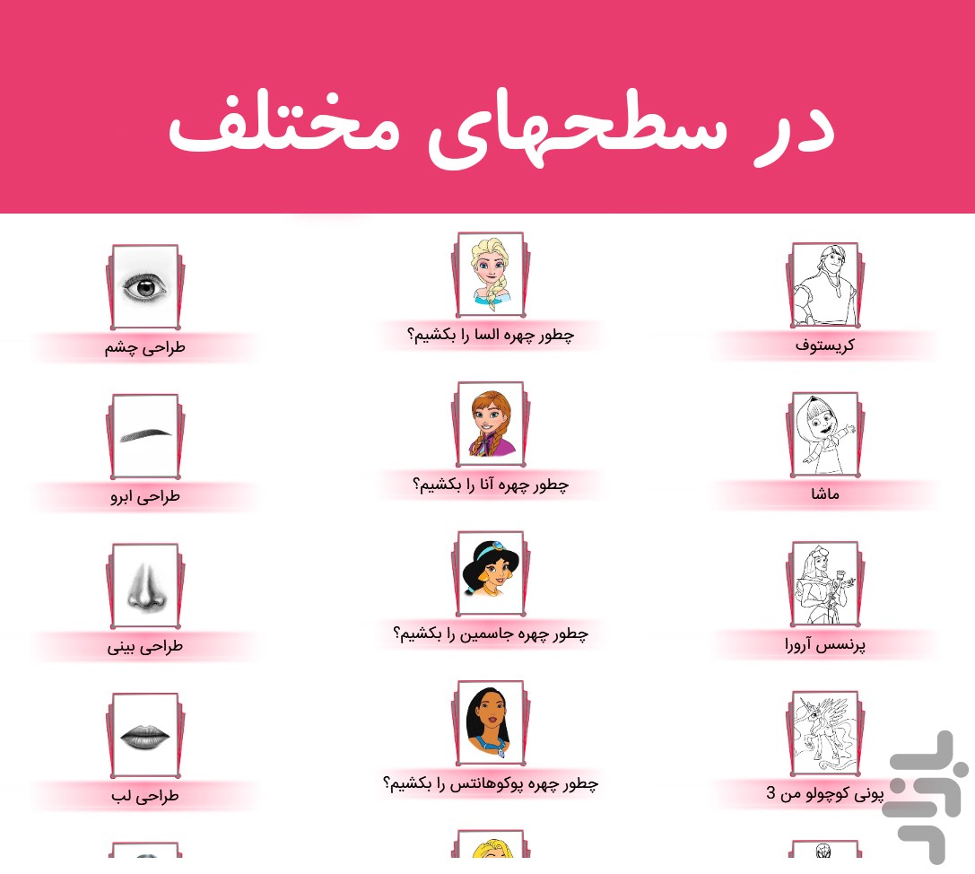 آموزش نقاشی به زبان ساده — تصویر 1