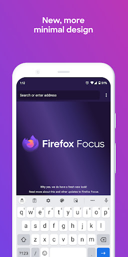 Firefox Focus: No Fuss Browser — تصویر 1