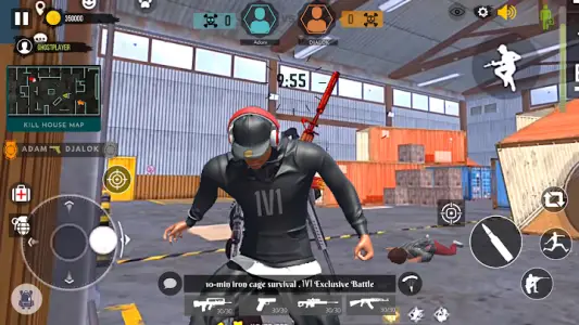 Alone Shooter : 1v1 Offline Clash Squad 2021