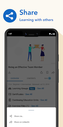 LinkedIn Learning: Online Courses to Learn Skills – دوره‌های آموزشی آنلاین — تصویر 6
