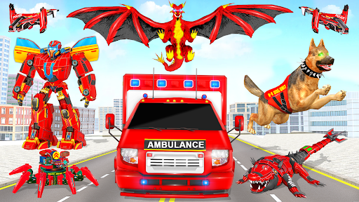 Ambulance Dog Robot Mech Wars — تصویر 2