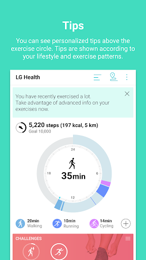 LG Health – سنجش فعالیت روزانه — تصویر 2