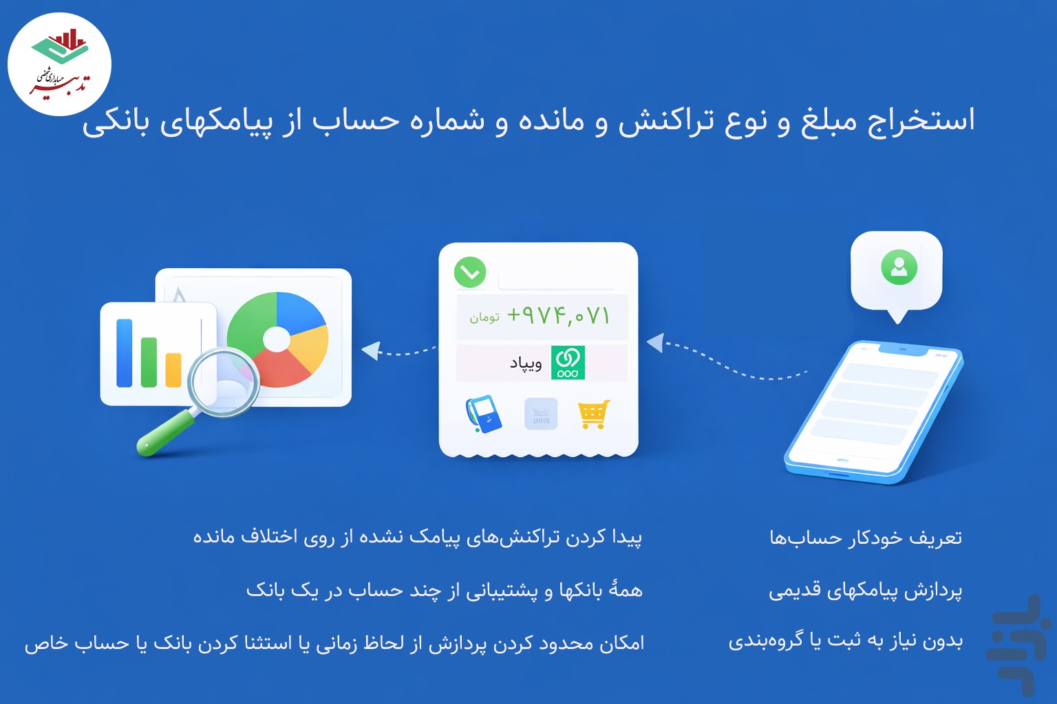 تدبیر | حسابداری شخصی — تصویر 1