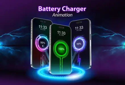 Battery Charger Animation Art