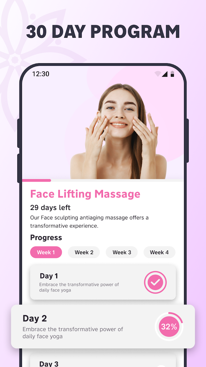 Face Yoga Exercise & Face Lift — تصویر 4