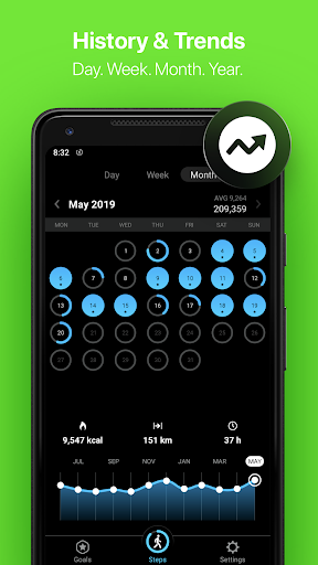 StepsApp – Step Counter — تصویر 2