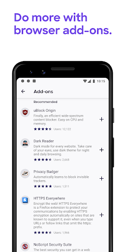Firefox Browser fast & private — تصویر 8