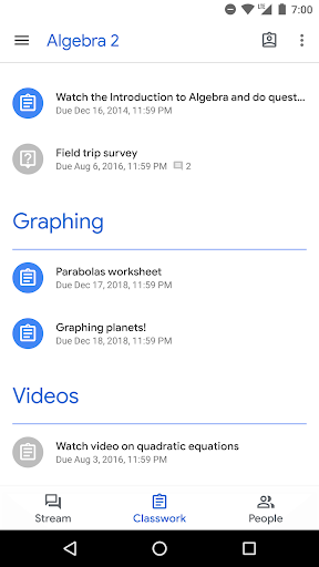 Google Classroom — تصویر 2
