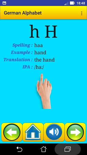 German alphabet for students — تصویر 9