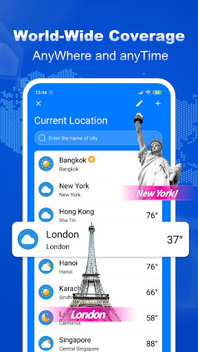 Weather Live - Widgets & Radar — تصویر 8