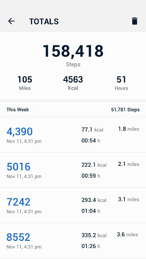 Pedometer - Step Counter — تصویر 5