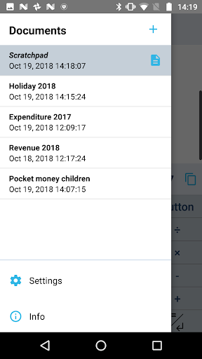 CalcTape Calculator with Tape – ماشین حساب و دفتر یادداشت — تصویر 3