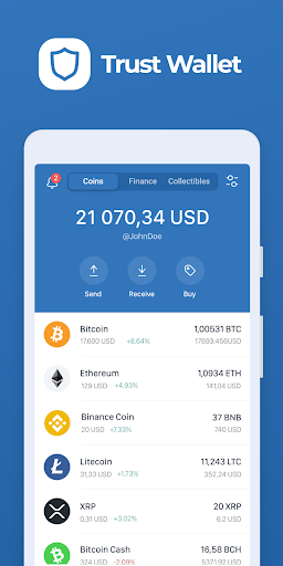 Trust: Crypto & Bitcoin Wallet – کیف پول تراست والت — تصویر 1