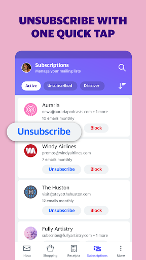 Yahoo Mail: Email & Planner — تصویر 1