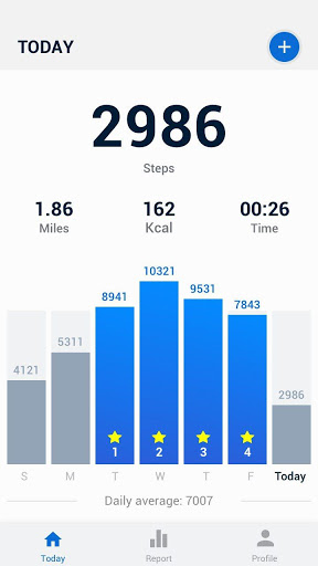 Pedometer - Step Counter — تصویر 1