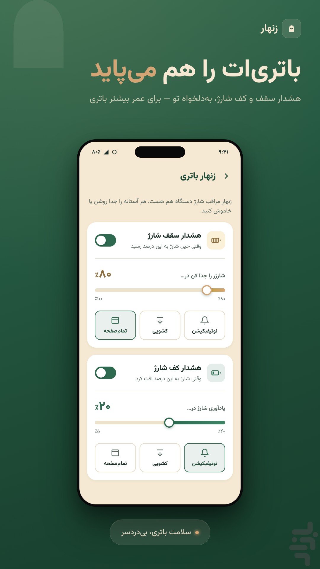 زنهار-آنتی‌ویروس ضد فیشینگ و هک — تصویر 5