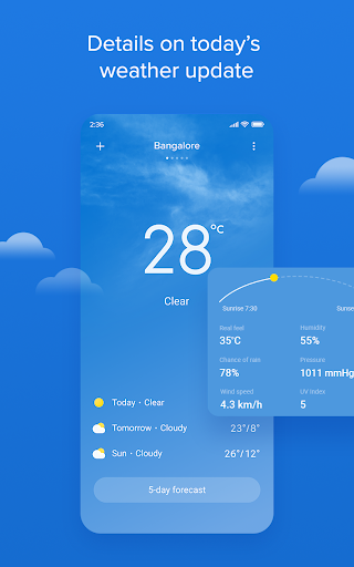 Weather By Xiaomi - آب و هوای شیائومی — تصویر 1