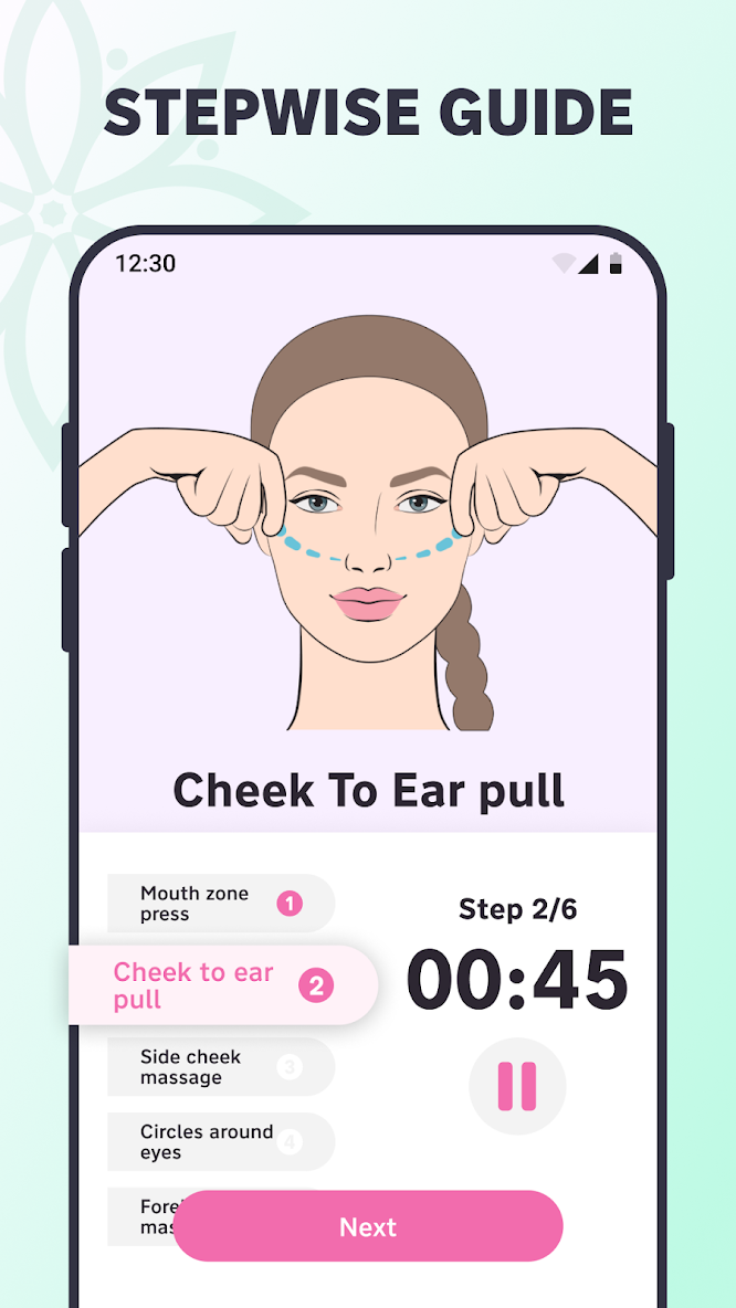 Face Yoga Exercise & Face Lift — تصویر 6