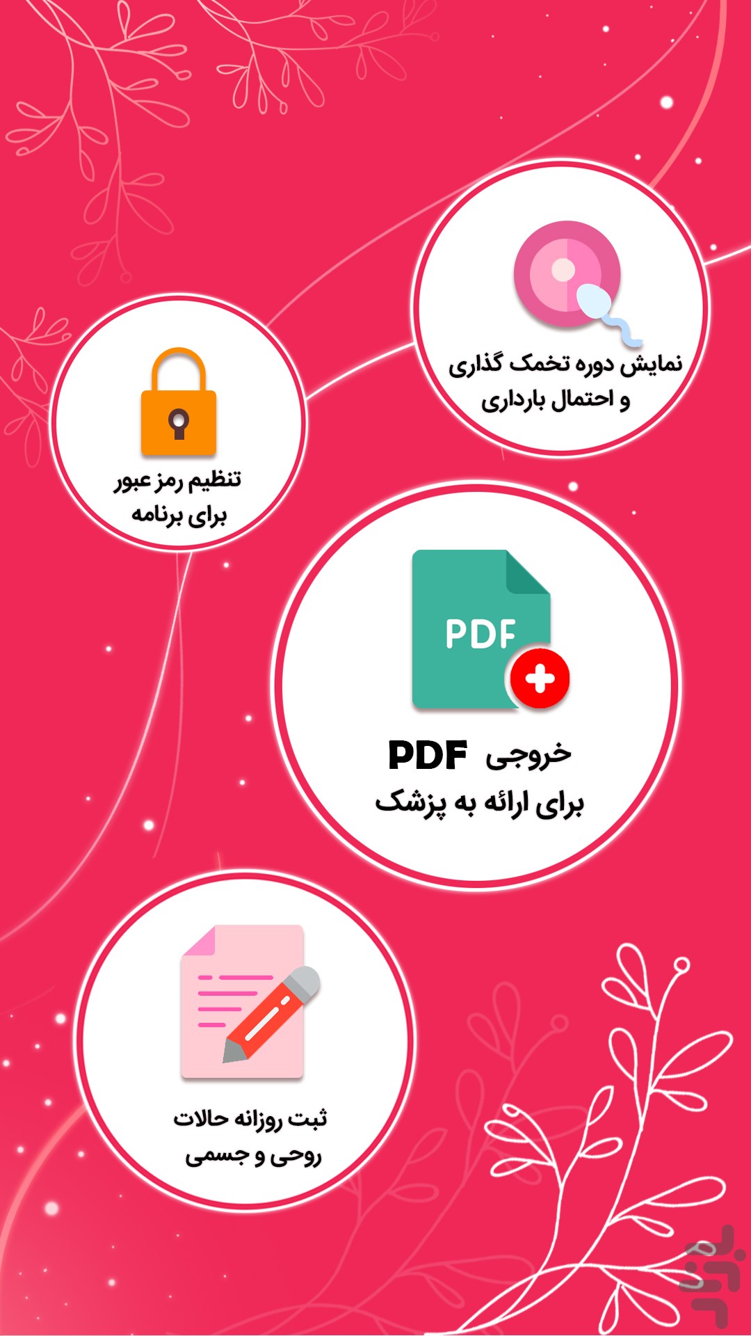 ماه بانو : تقویم پریود بانوان — تصویر 1