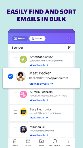 Yahoo Mail: Email & Planner — تصویر 3