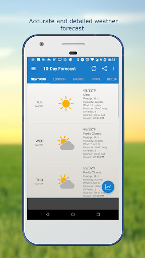 Weather & Clock Widget — تصویر 5
