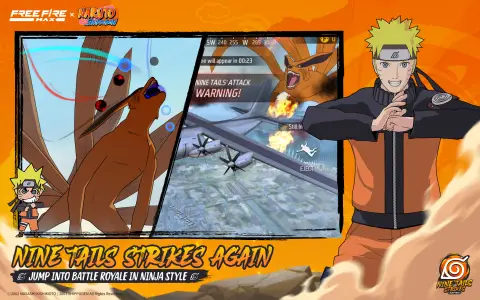 Free Fire MAX x NARUTO