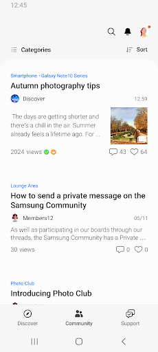 Samsung Members – پشتیبانی سامسونگ — تصویر 2