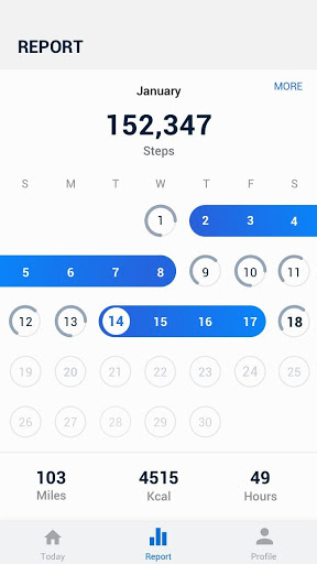 Pedometer - Step Counter — تصویر 2