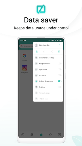 Mint Browser - Video download, Fast, Light, Secure — تصویر 6
