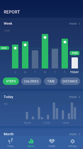 Pedometer - کالری و گام شمار — تصویر 6