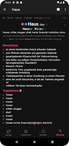 Nouns German Dictionary — تصویر 5