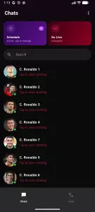 Ronaldo Fake Chat & Video Call