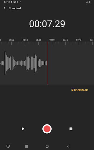 Samsung Voice Recorder – ضبط صدای سامسونگ — تصویر 2