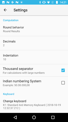 CalcTape Calculator with Tape – ماشین حساب و دفتر یادداشت — تصویر 6