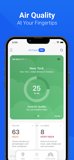 Air Quality & Pollen - AirCare — تصویر 1