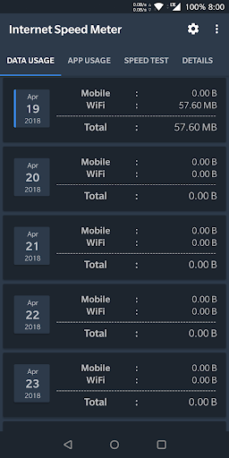 Internet Speed Meter — تصویر 5