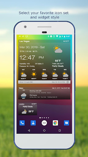 Weather & Clock Widget — تصویر 2