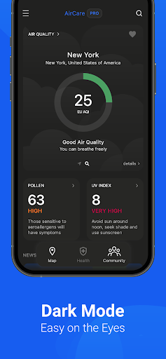 Air Quality & Pollen - AirCare — تصویر 4
